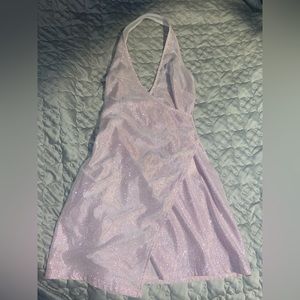 The Most Prettiest Sparkly Halter Top Dress😍✨
